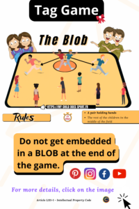 Rules for the "The Blob" Game - Children's Chase Sports Game